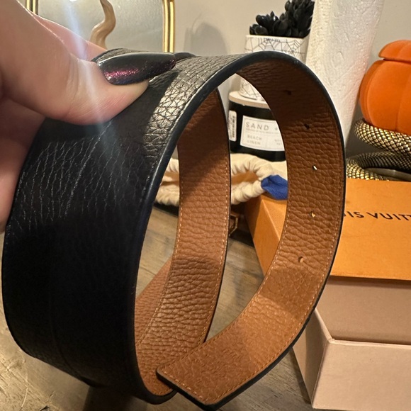 LV initials 30mm reversible belt size 85/34 - Picture 3 of 9
